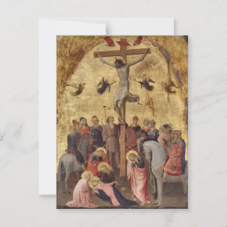 Cartão Postal Crucificação de Jesus por Fra Angélico