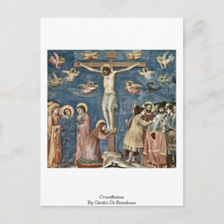 Cartão Postal Crucificação Por Giotto Di Bondone