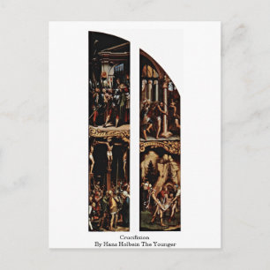 Cartão Postal Crucificação Por Hans Holbein, O Mais Jovem