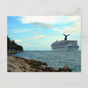 Cartão Postal ~Cruise Ship~ POSTCARD, PERSONALIZAR