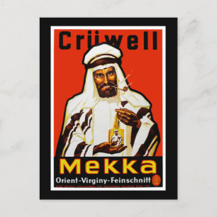 Cartão Postal Cruwell Mekka Cigarro