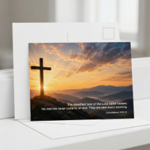 Cruz Cristã Escrito ao Nascer do Sol