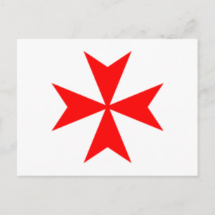 Cartão Postal Cruz de Malta