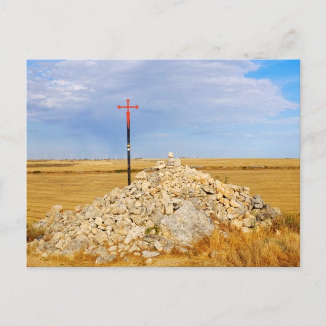 Cartão Postal Cruz de Santo James (Frente)