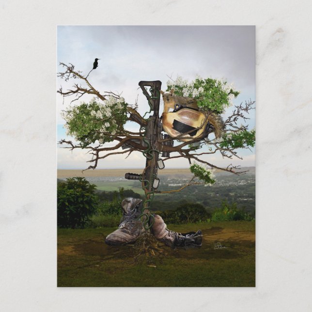 Cartão Postal Cruz de Soldado Falado (Frente)