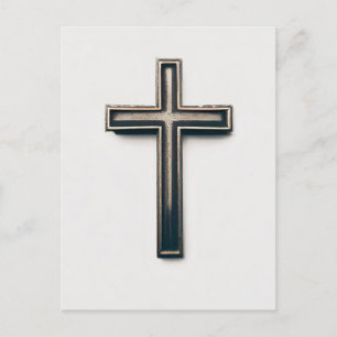 Cartão Postal Cruz Religiosa