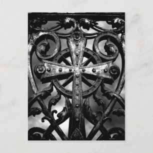 Cartão Postal Cruzamento de ferro