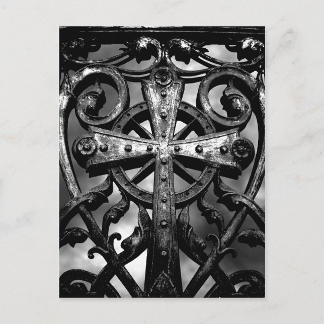 Cartão Postal Cruzamento de ferro (Frente)