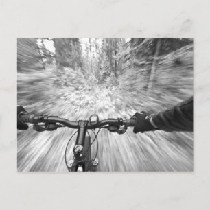 Cartão Postal Cruzando uma seção buff de singletrack 2