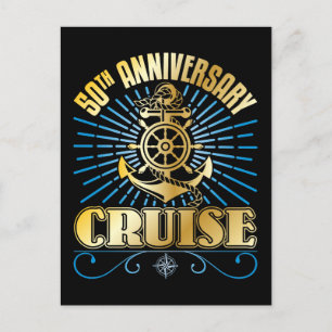Cartão Postal Cruzeiro de Aniversário de 50 Anos