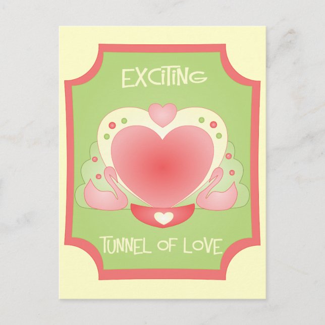 Cartão Postal Cruzeiro de Barcos Românticos (Frente)