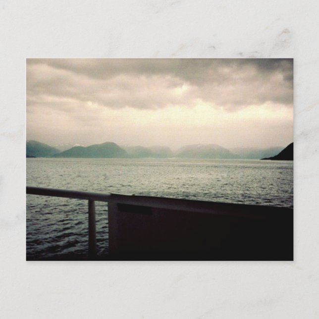 Cartão Postal Cruzeiro Norueguês (Frente)