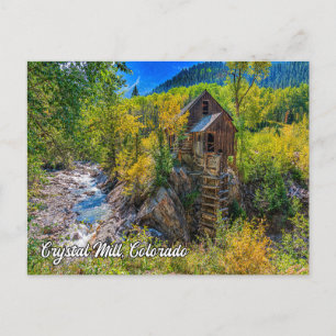 Cartão Postal Crystal Mill, Crystal, Colorado