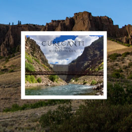 Cartão Postal Crystal Reservoir, barragem, ponte de futebol, ARN