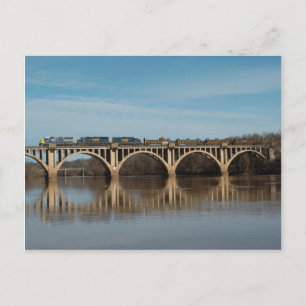 Cartão Postal CSX em fredericksburg