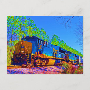 Cartão Postal CSX em Gautier Mississippi