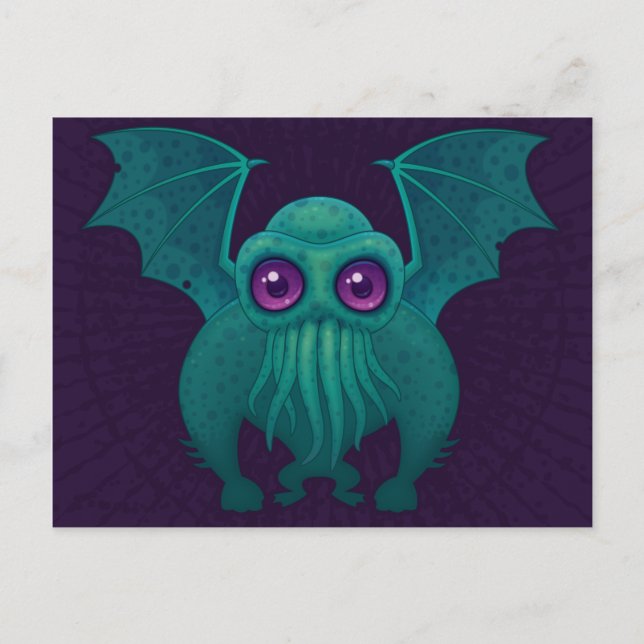 Cartão Postal Cthulhu (Frente)