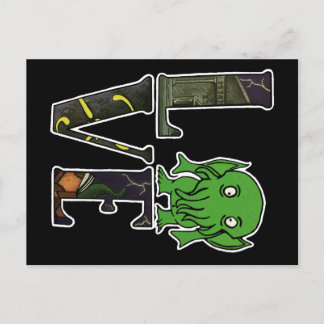 Cartão postal Cthulhu LOVE