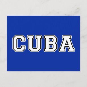 Cartão Postal Cuba