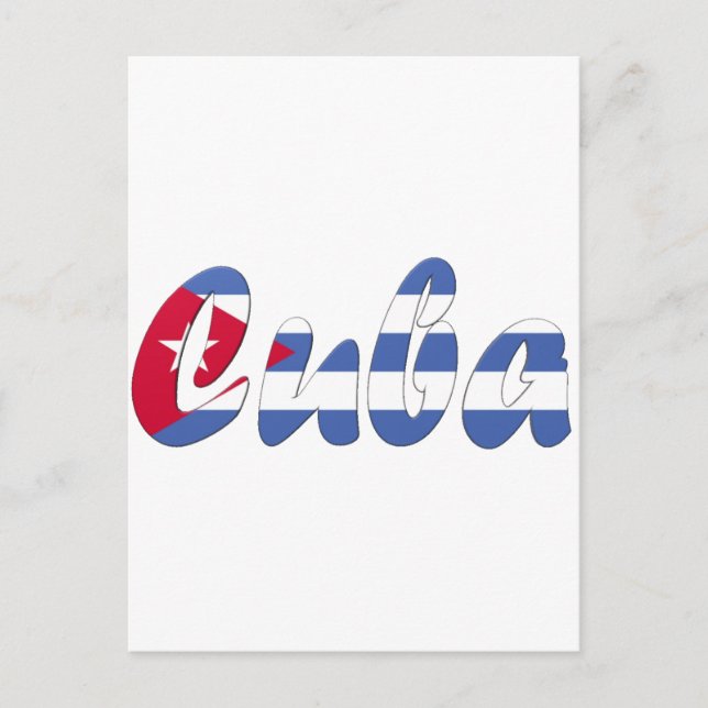 Cartão Postal Cuba (Frente)