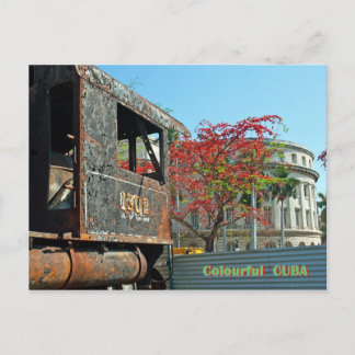 Cartão Postal Cuba colorida