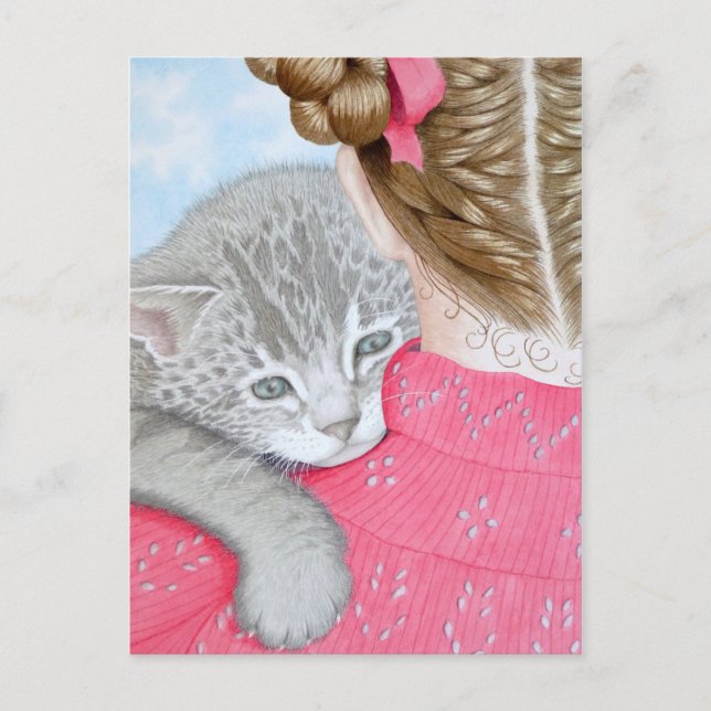 Cartão Postal Cuddles! (Frente)