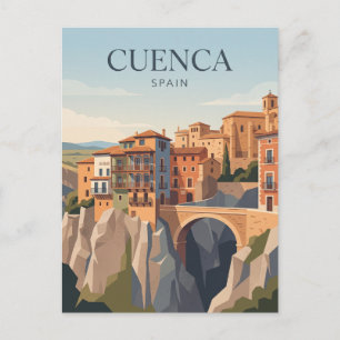 Cartão Postal Cuenca Espanha