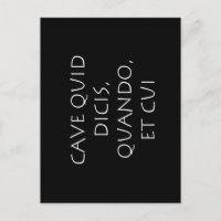 Cuidado com o que você diz quando e para quem