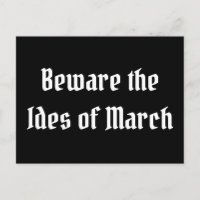 Cuidado com os Ides de março