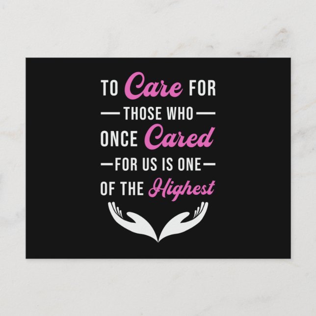 Cartão Postal Cuidados De Saúde Enfermeira Enfermeira Enfermeira (Frente)