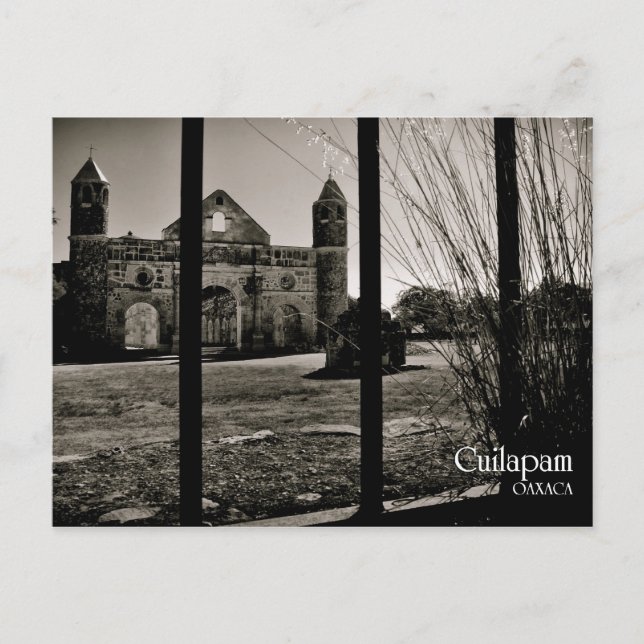 Cartão postal Cuilapam Oaxaca (Frente)