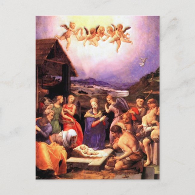 Cartão Postal Culto dos Pastores - Bronzino (Frente)