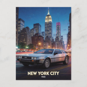 Cartão Postal Cultura Automobilística Futurista da Cidade de Nov