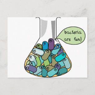 Cartão Postal Cultura bacteriana