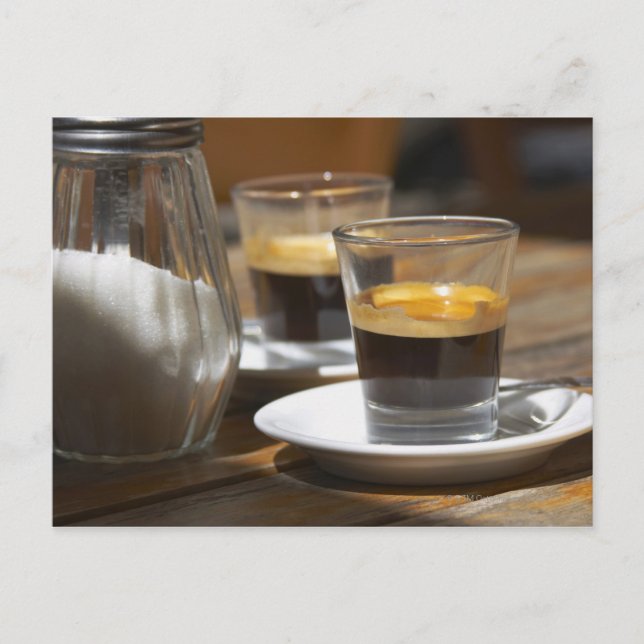 Cartão Postal Cultura de café (Frente)