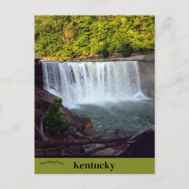 Cartão Postal Cumberland Falls Kentucky EUA