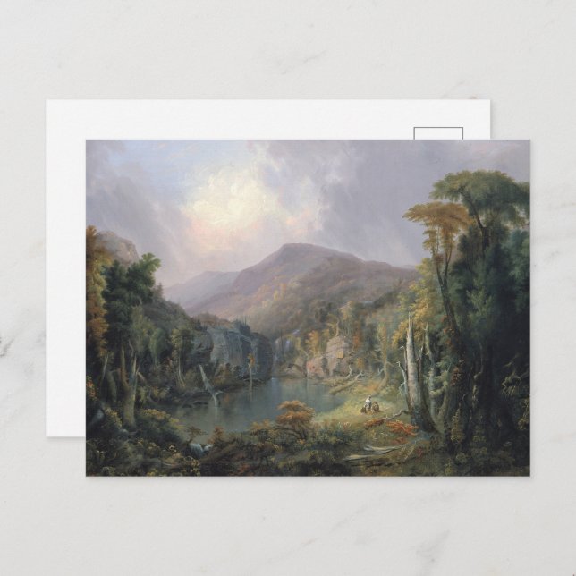 Cartão Postal Cumberland Mountain Hunters - Samuel M. Lee (Frente/Verso)