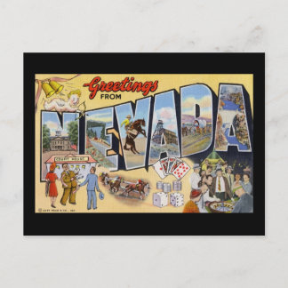 Cartão Postal Cumprimentos de Nevada