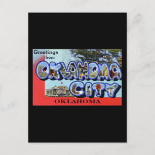 Cartão Postal Cumprimentos de Oklahoma City Oklahoma