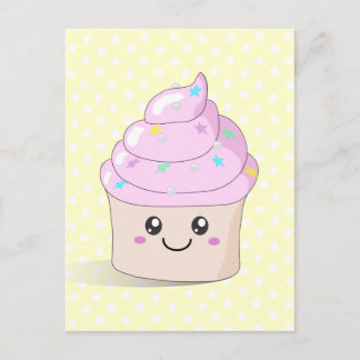 Cartão Postal Cupcake