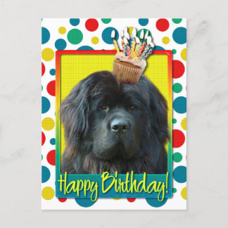 Cartão Postal Cupcake de aniversário - Terra Nova