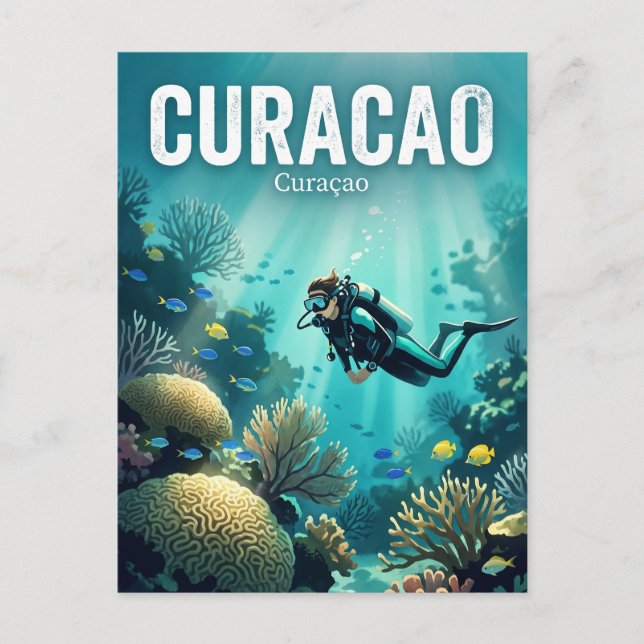 Cartão Postal Curaçao (Frente)