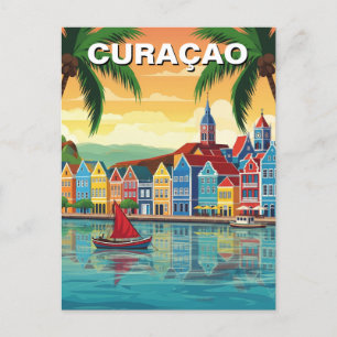 Cartão Postal Curacao Caribe neerlandês
