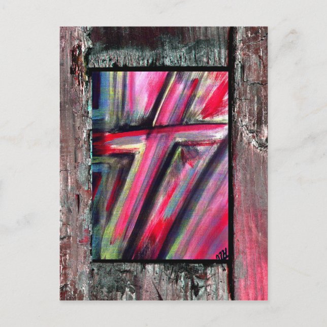 Cartão Postal Curando cruz (Frente)