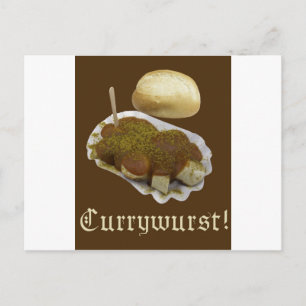 Cartão Postal Currywurst