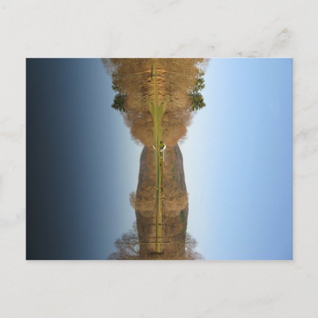 Cartão Postal Curso de Golfe Inundado (Frente)