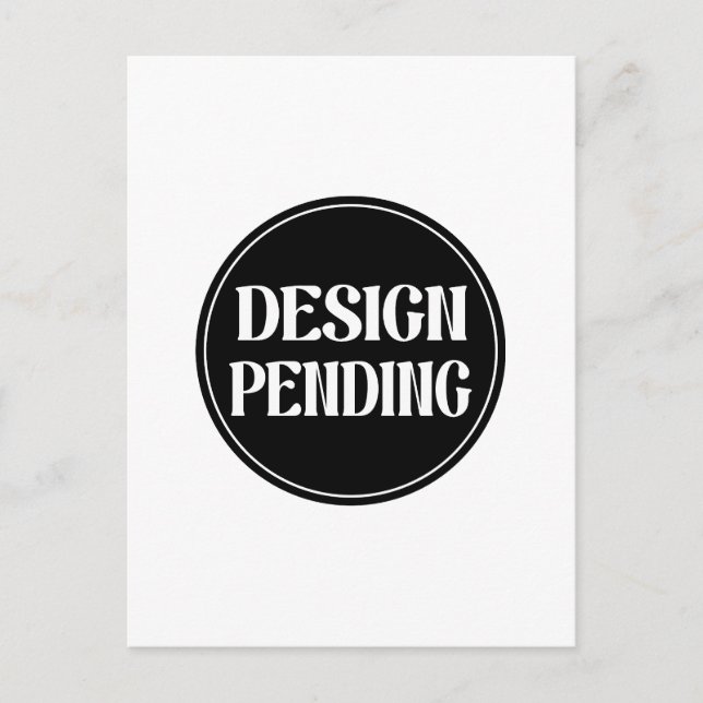 Cartão Postal Custom-made, artistic, elegant (Frente)