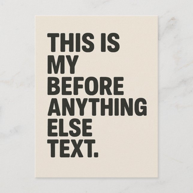 Cartão Postal custom popsocket for phone grips of any size  (Frente)