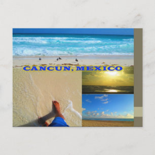 CARTÃO POSTAL CUSTOM POSTCARDS- CANCUN COLLAGE 8