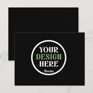 Cartão Postal custom, unique, sleek & minimalist hershey®'s kiss